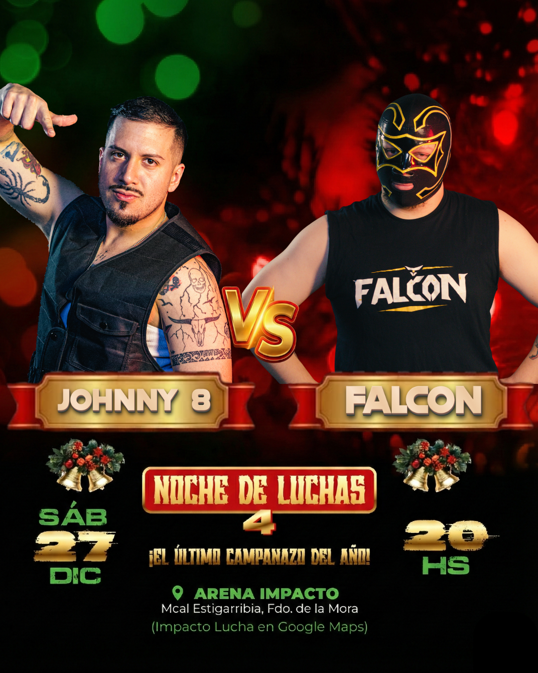 Johnny 8 vs Falcon